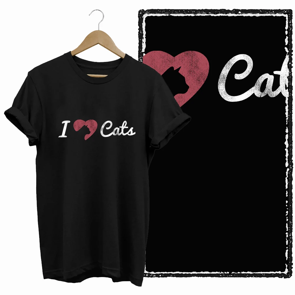 Just A Girl Who Loves Cats Graphic T-Shirt - Image 48