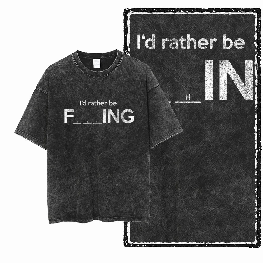 I’d Rather Be Fishing Graphic T-Shirt