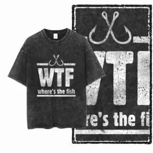 WTF Where's The Fish Graphic T-Shirt