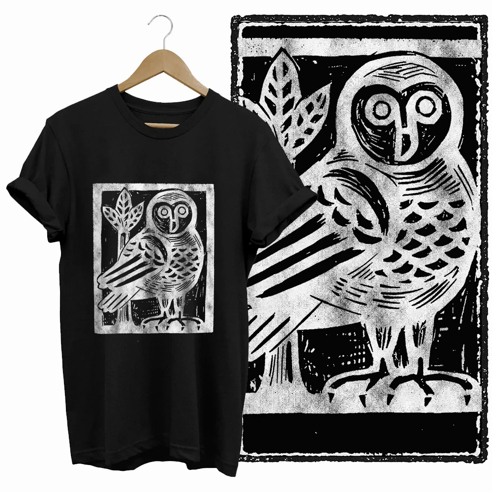 Whom Owl Graphic T-Shirt - Image 5