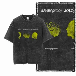 Body Brain Soul Graphic T-Shirt