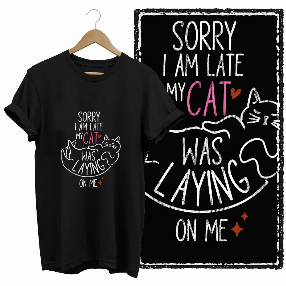 Just A Girl Who Loves Cats Graphic T-Shirt - Image 11