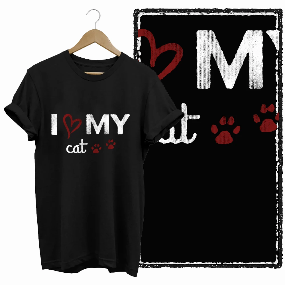 Just A Girl Who Loves Cats Graphic T-Shirt - Image 38