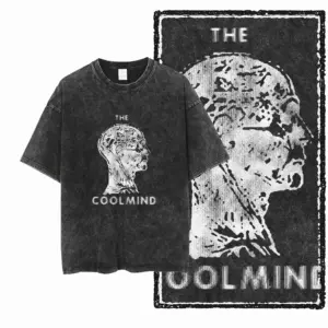 Human Profile Graphic T-Shirt