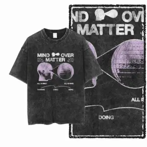Mind Over Matter Head Graphic T-Shirt
