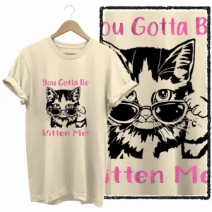 Kitten Me Cat Graphic T-Shirt