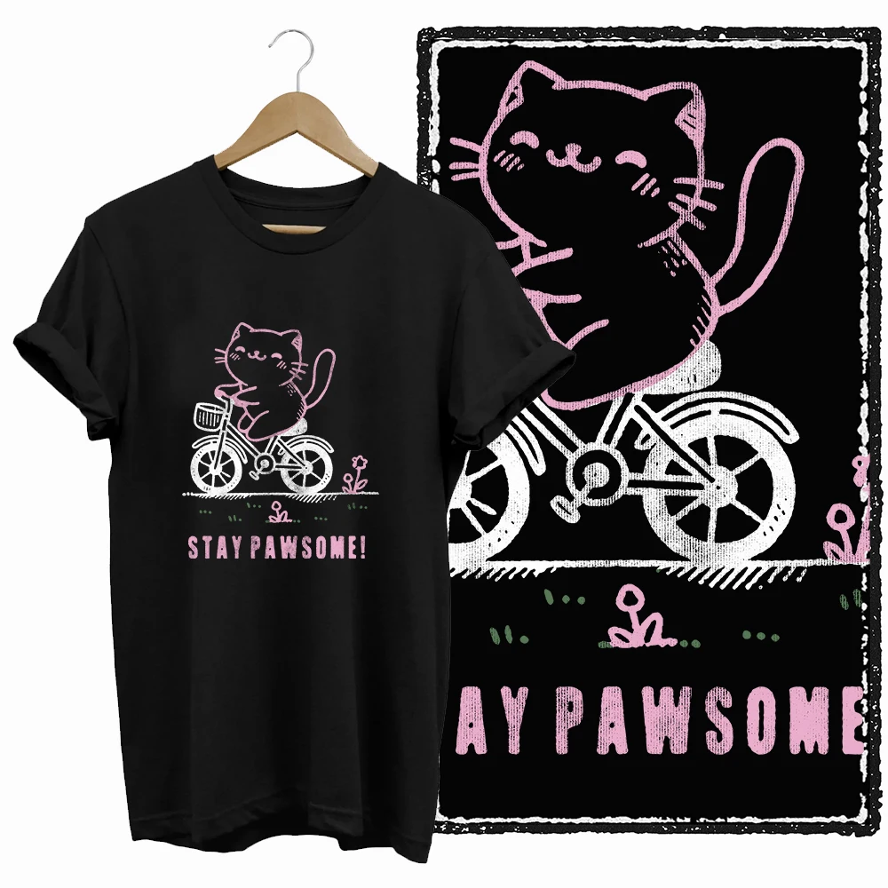 Just A Girl Who Loves Cats Graphic T-Shirt - Image 32