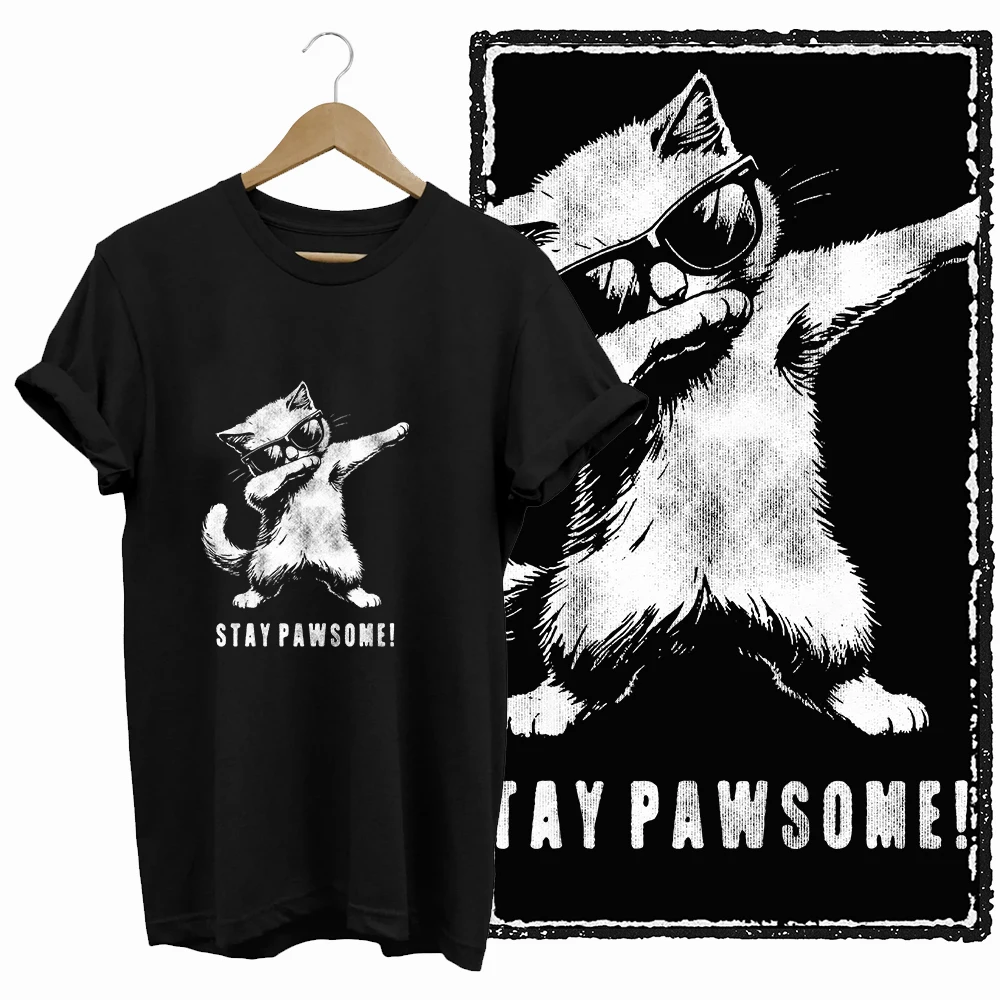 Just A Girl Who Loves Cats Graphic T-Shirt - Image 6