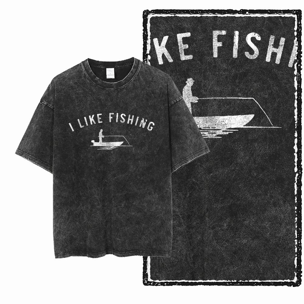 I Like Fishing Graphic T-Shirt