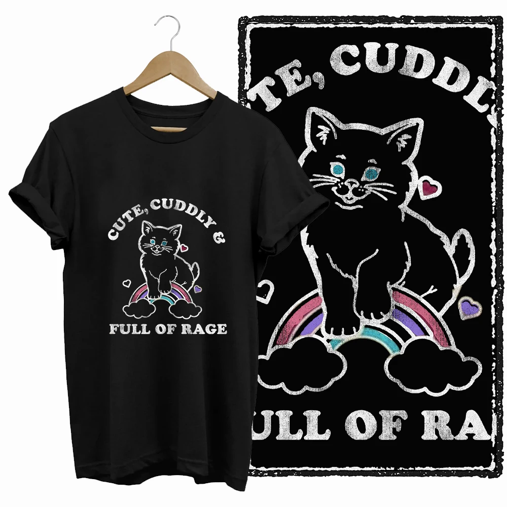 Just A Girl Who Loves Cats Graphic T-Shirt - Image 40