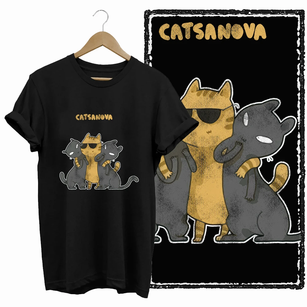 Just A Girl Who Loves Cats Graphic T-Shirt - Image 49