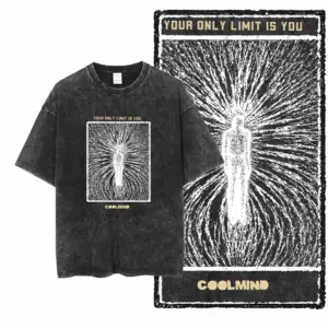 Radiating Human Graphic T-Shirt