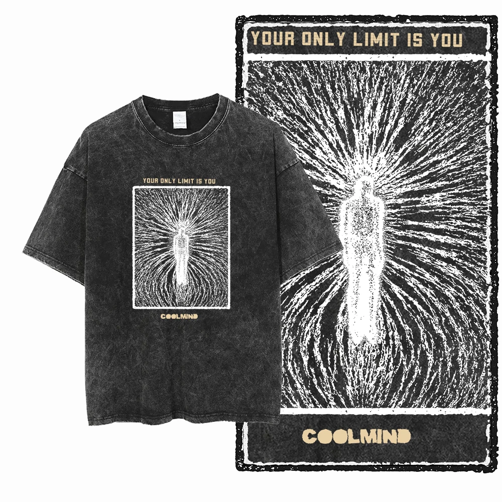 Radiating Human Graphic T-Shirt