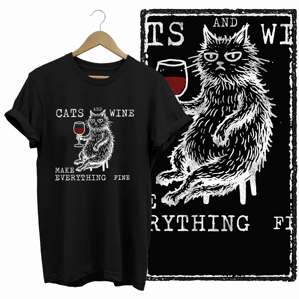 Just A Girl Who Loves Cats Graphic T-Shirt - Image 9