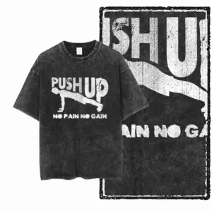 Push-Up Workout Graphic T-Shirt
