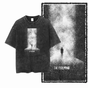 Light Beam Silhouette Graphic T-Shirt