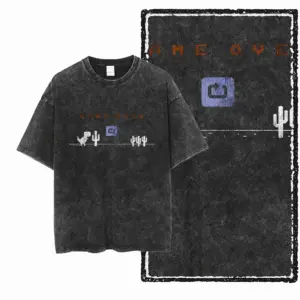 Game Over Dino Graphic T-Shirt